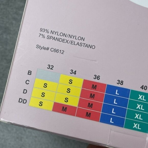 Felina Wire Free Adaptive Cup Bra 2 Pack Light Support S d0127 - Picture 4 of 5